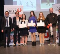 AER Nachwuchssportlerehrung Sportaerobic Vorchdorf 2018 Nachwuchssportlerehrung für unsere drei Aerobicsportlerinnen Nadine Brandl, Viktoria Brandl und Lea Robl.