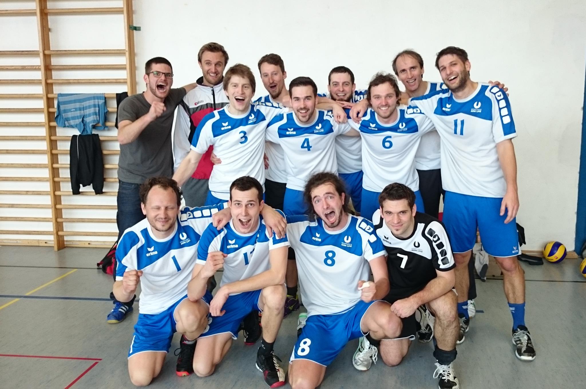 teamfoto Perfekter Saisonstart für Volleyball Herren 1. Landesliga!