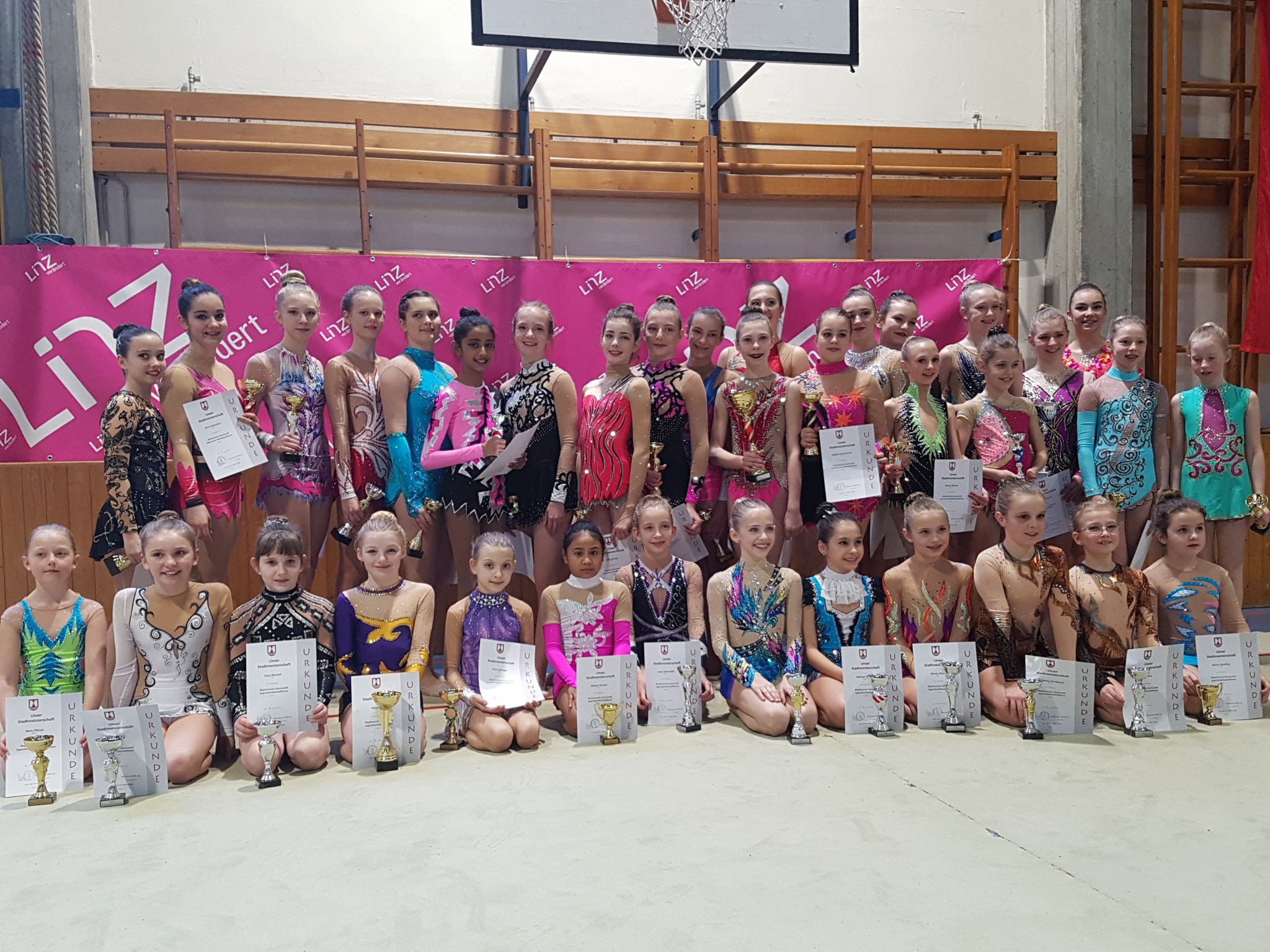 Linzer Stadtmeisterschaften in Rhythmischer Gymnastik