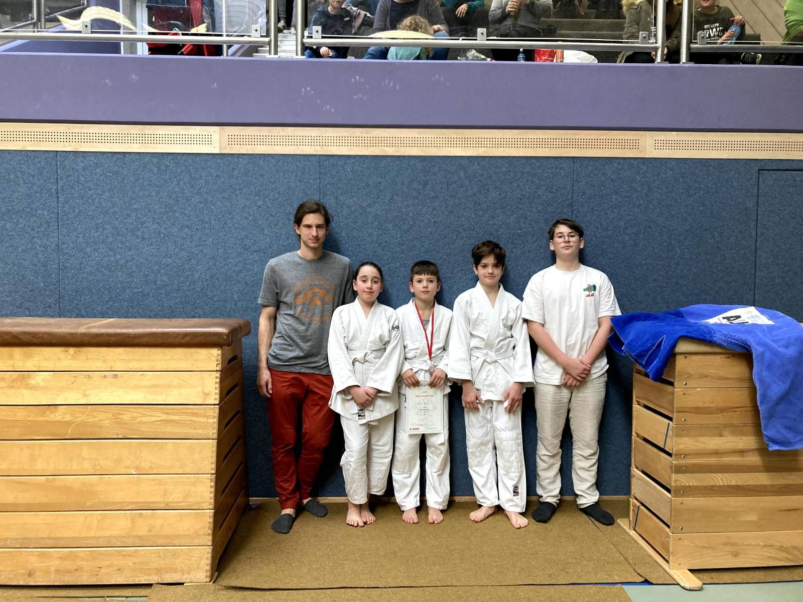 Judo im Aufwind: 4 Medaillen beim UJZ Adventturnier