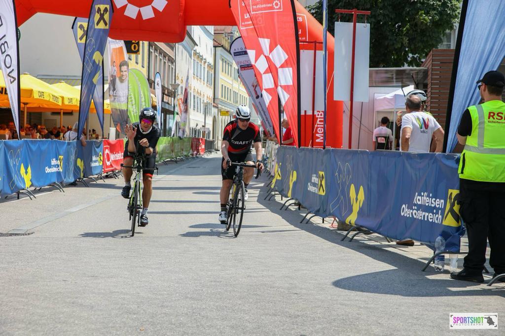 Martin Freimuth und Helmut Eder bestreiten Grieskirchner 24h Radmarathon