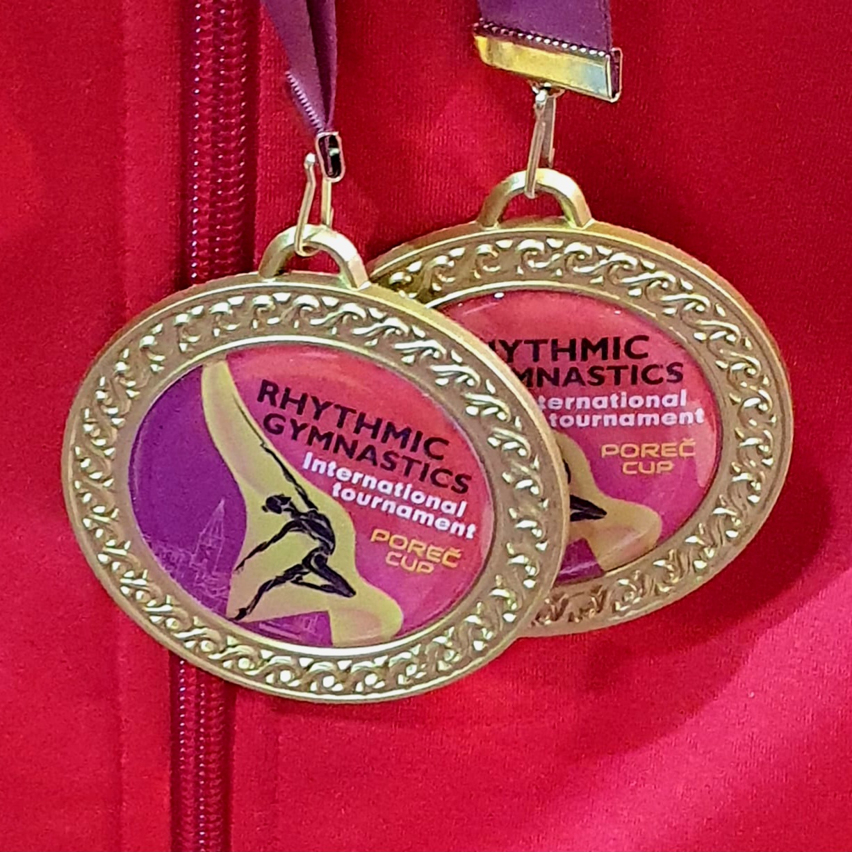 Fünfmal Gold für Rhythmische Gymnastik in Porec